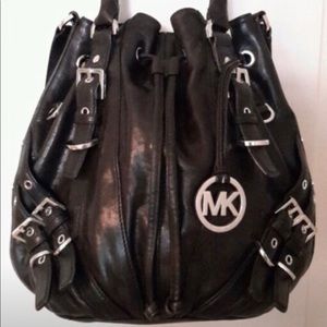 “Milo” genuine leather satchel